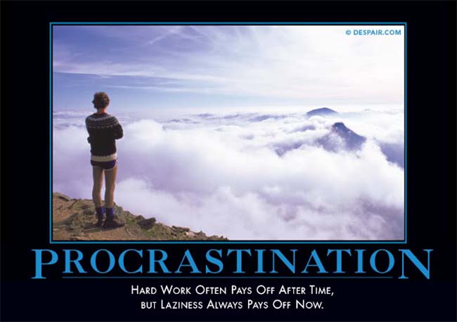 The Pros And Cons of Procrastination  